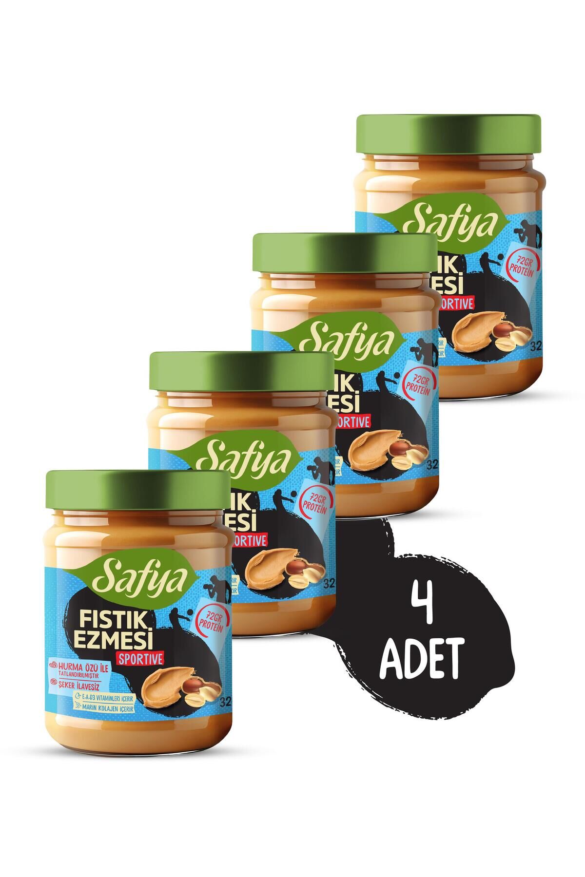 Sportive Fıstık Ezmesi 320 gr x 4 Adet