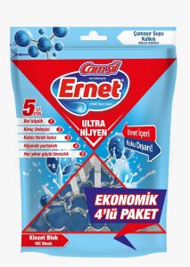 Klozet Bloğu Çamaşır Suyu Katkılı 4lü Paket x 3 Adet