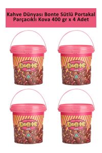 Kahve Dünyası Bonte Portakal Parçacık Kova 400 GR x 4 Adet