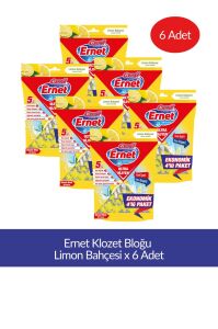 Ernet Klozet Bloğu Limon Bahçesi 4lü Paket x 6 Adet