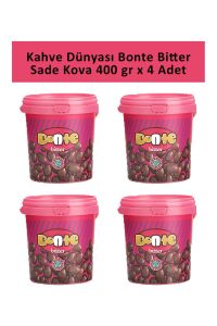 Kahve Dünyası Bonte Bitter Sade Kova 400 gr x 4 Adet