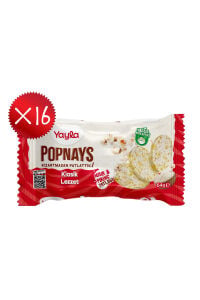Yayla Popnays Klasik Lezzet Mısır ve Pirinç Patlağı 64 g x16