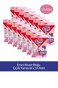 Ernet Klozet Bloğu Çiçek Karnavalı 4lü Paket x 14 Adet