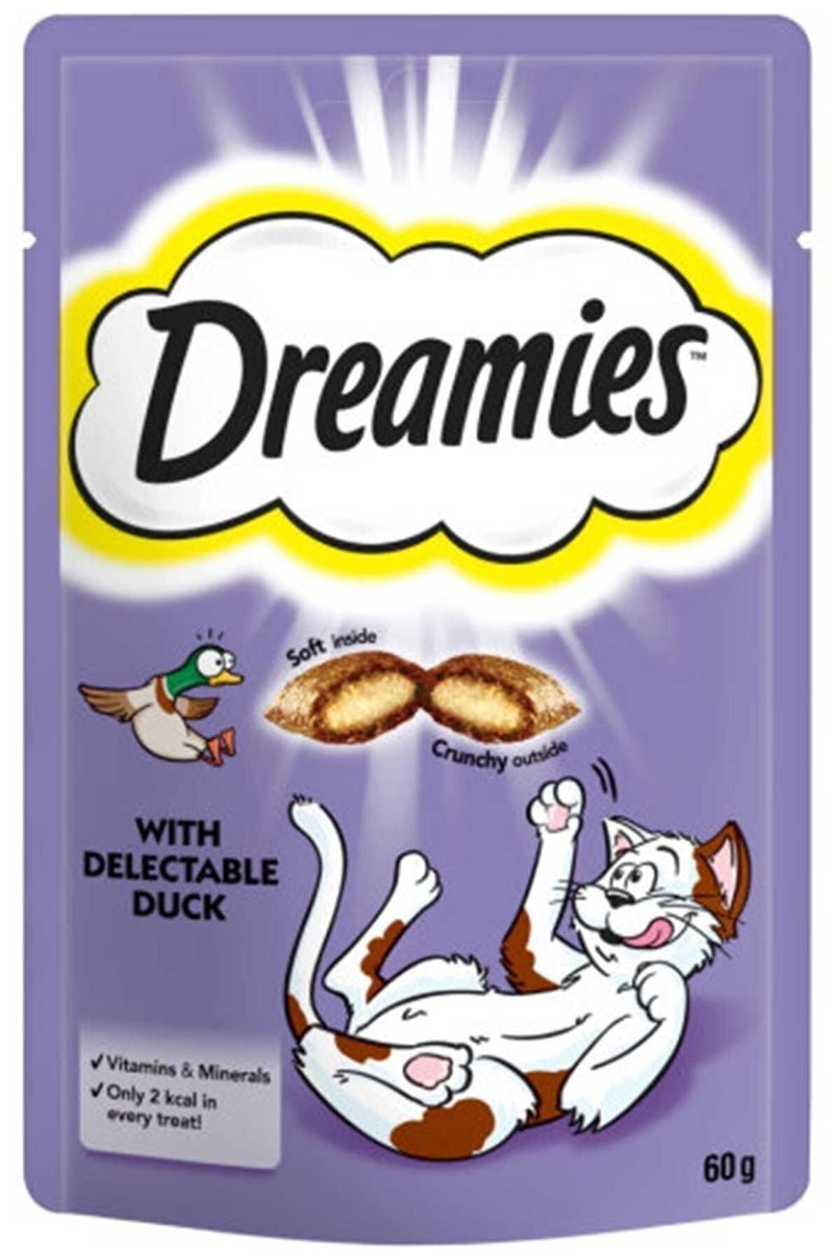 Dreamies Ördekli Kedi Ödül Bisküvisi 60 G