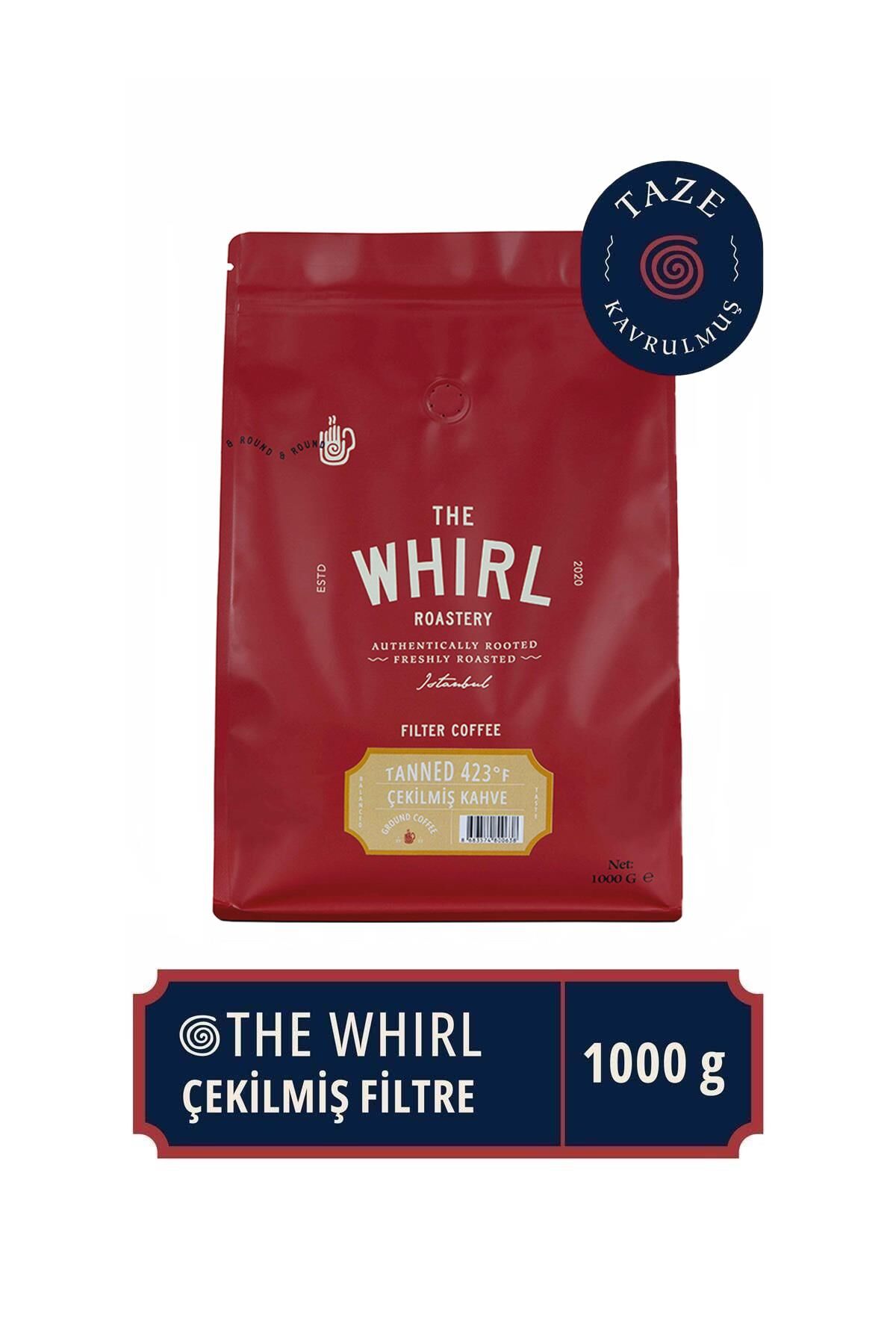The Whirl Filtre Tanned 423°F Çekilmiş Kahve 1 kg