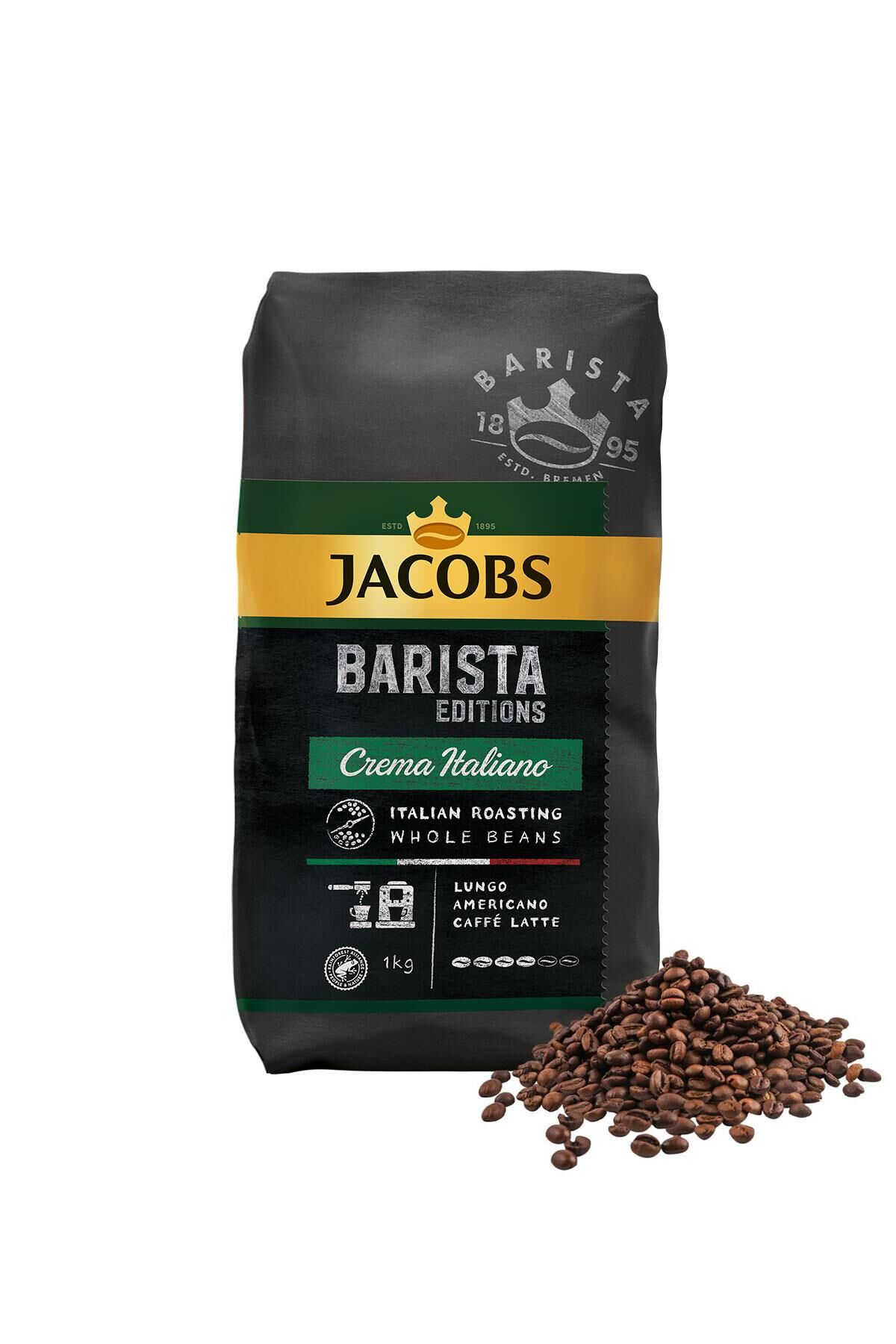 Jacobs Barista Çekirdek Kahve Crema İtalinao 1 kg