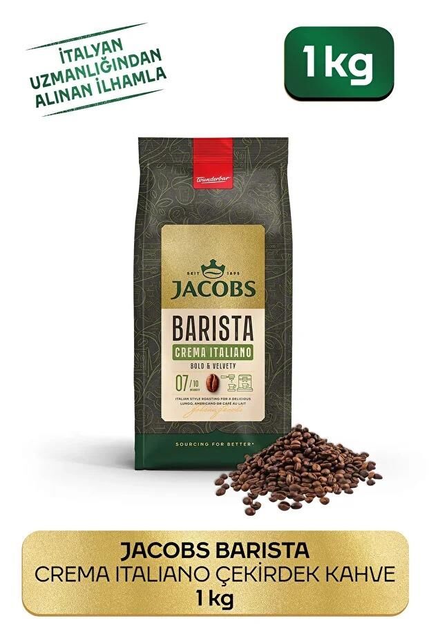 Jacobs BARİSTA Çekirdek Kahve Crema İtalinao 1 kg