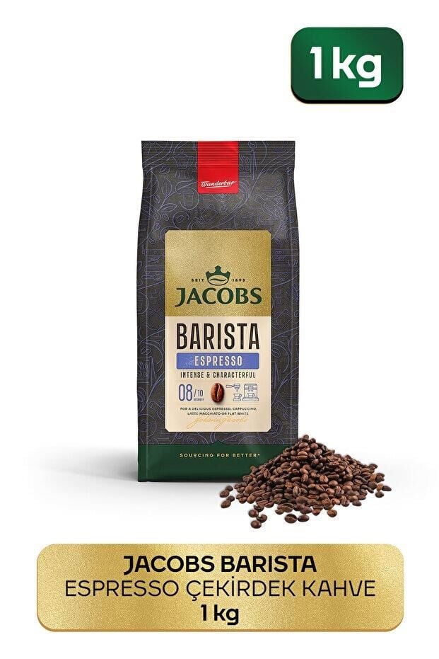 Jacobs BARİSTA Çekirdek Kahve Arabica 1 kg