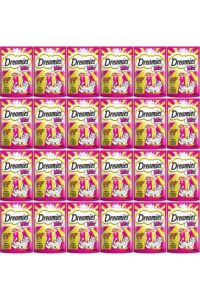 Dreamies Mix Peynirli Sığır Etli Kedi Ödül Maması 60 gr x 24 Adet