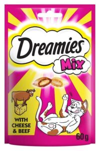 Dreamies Mix Peynirli Sığır Etli Kedi Ödül Maması 60 gr x 24 Adet