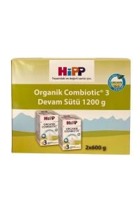 Organic Combiotic Organik Devam Sütü 2x600 g No : 3