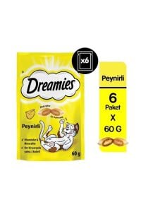 Dreamies Peynirli Kedi Ödül Bisküvisi 60 gr x 6 Adet