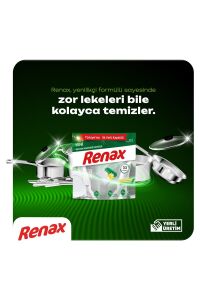 Renax Bulaşık Makinesi Kapsülü Hepsi Bir Arada 44 Lü X 2 Adet