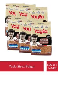 Yayla Gurme Siyez Bulgur 500 gr x 6 Adet