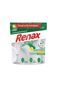 Renax Bulaşık Makinesi Kapsülü Hepsi Bir Arada 44 Lü X 3 Adet