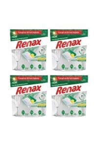Renax Bulaşık Makinesi Kapsülü Hepsi Bir Arada 44 Lü x 4 Adet (176 Kapsül)