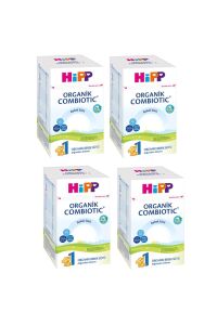 1 Organik Combiotic 800 gr Bebek Sütü 4 Adet
