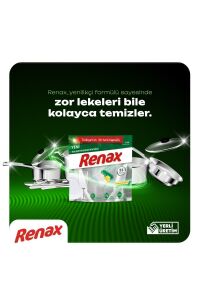 Renax Bulaşık Makinesi Kapsülü Hepsi Bir Arada 44 Lü X 5 Adet