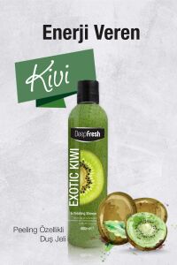 Deep Fresh Arındırıcı Duş Jeli Kivi 400 ml x 3 Adet