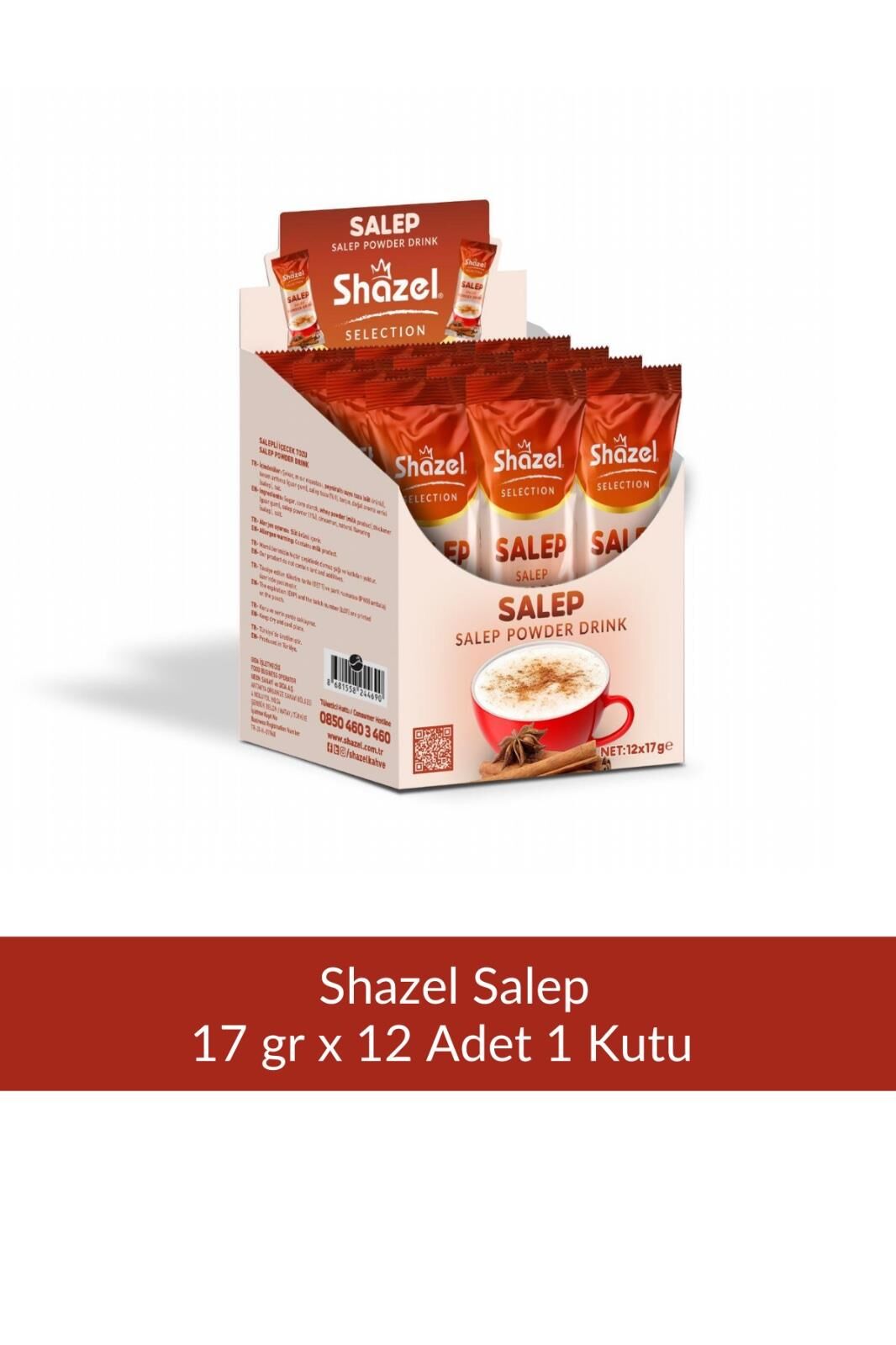 Shazel Salep 17 gr x 12 Adet