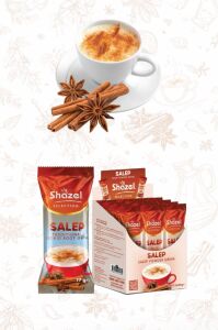 Shazel Salep 17 gr x 12 Adet + Shazel Sıcak Çikolata 18 gr x 12 Adet