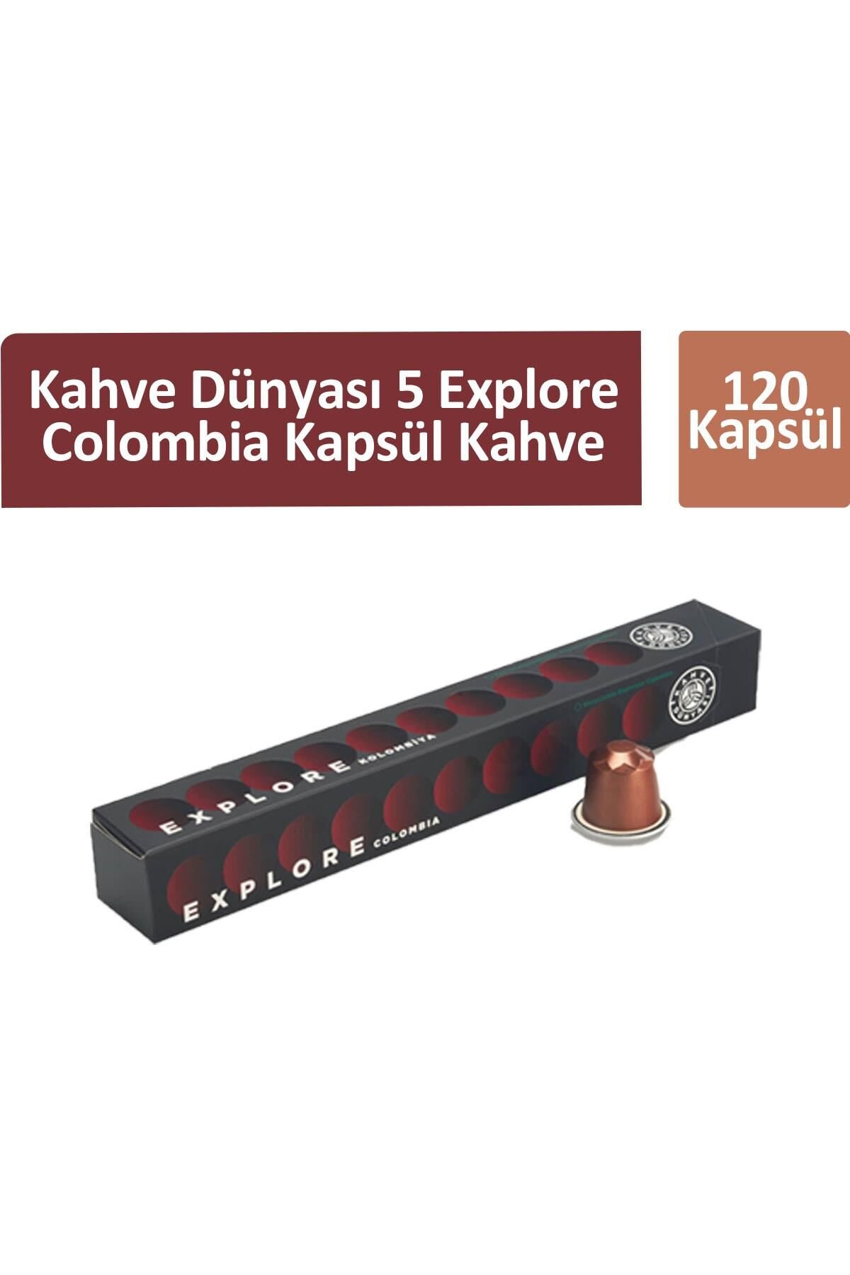 Kahve Dünyası 5 Explore Colombia Kapsül Kahve 120 Kapsül