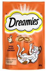 Dreamies Tavuklu Kedi Ödül Maması 60 gr x 6 Adet