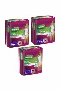 EMİCİ KÜLOT BEZ ORTA BOY KADIN 10 LU 3 PAKET