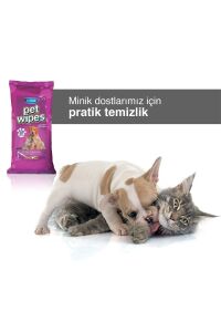 Pet Temizleme Mendili 6 x 30 Yaprak