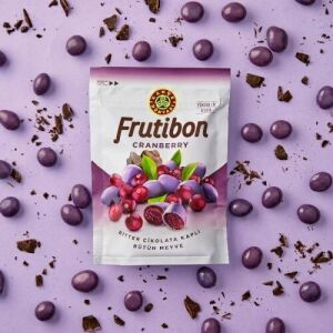 Kahve Dünyası Cranberry Frutibon 50 GR x 24 Adet