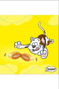 Dreamies Mix Somonlu ve Peynirli Kedi Ödül Maması 60 gr x 3 Adet