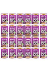 Whiskas Pouch Pure Delight Tavuklu Yetişkin Kedi Mama 24 X 85 G