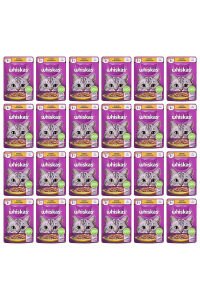 Whiskas Pouch Pure Delight Tavuklu Yetişkin Kedi Mama 24 X 85 G