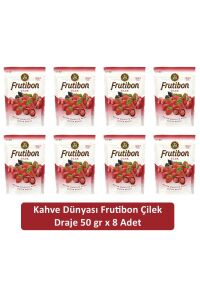 Kahve Dünyası Çilek Frutibon 50 GR x 8 Adet