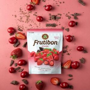 Kahve Dünyası Çilek Frutibon 50 GR x 24 Adet