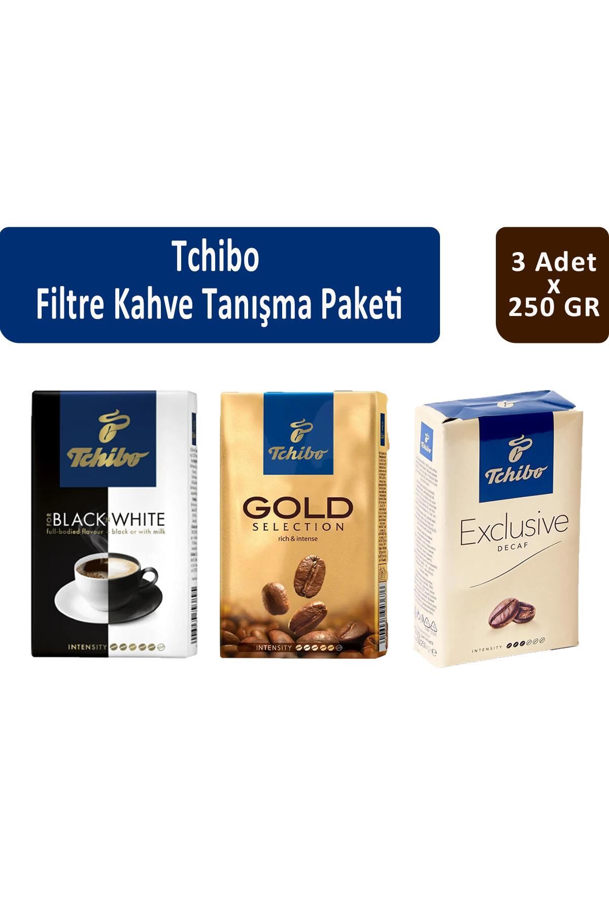 Tchibo Filtre Kahve Tanışma 250 gr x 3 Adet