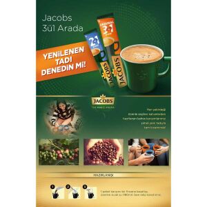 Jacobs 3ü1 Arada Kahve 40lı Paket