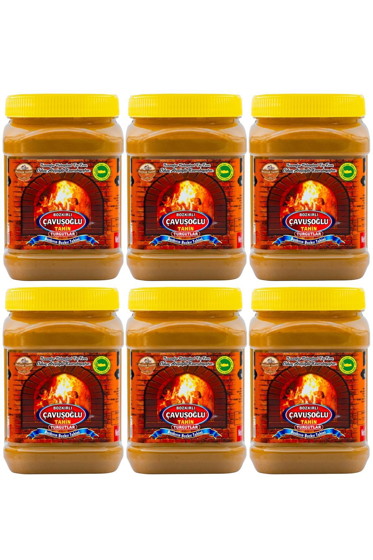 Odun Ateşinde Bozkır Tahini Kepekli 6'lı Paket