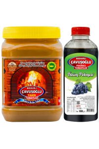 Çavuşoğlu Tahin Kepekli 930 gr + Çavuşoğlu Üzüm Pekmezi 1000 gr