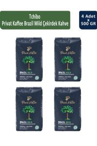 Tchibo Privat Brazil Mild Çekirdek Kahve 500 gr x 4 Adet