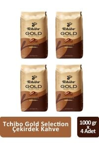 Tchibo Gold Selection Çekirdek Kahve 1000 gr x 4 Adet