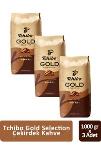 Tchibo Gold Selection Çekirdek Kahve 1000 gr x 3 Adet