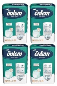 Önlem Yetişkin Emici Külot Bezi Orta Boy ( Medium ) 30 Adet x 4 Paket