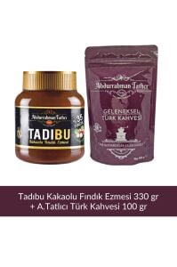 Tadıbu Kakaolu Fındık Ezmesi 330 gr + Geleneksel Türk Kahvesi 100 gr