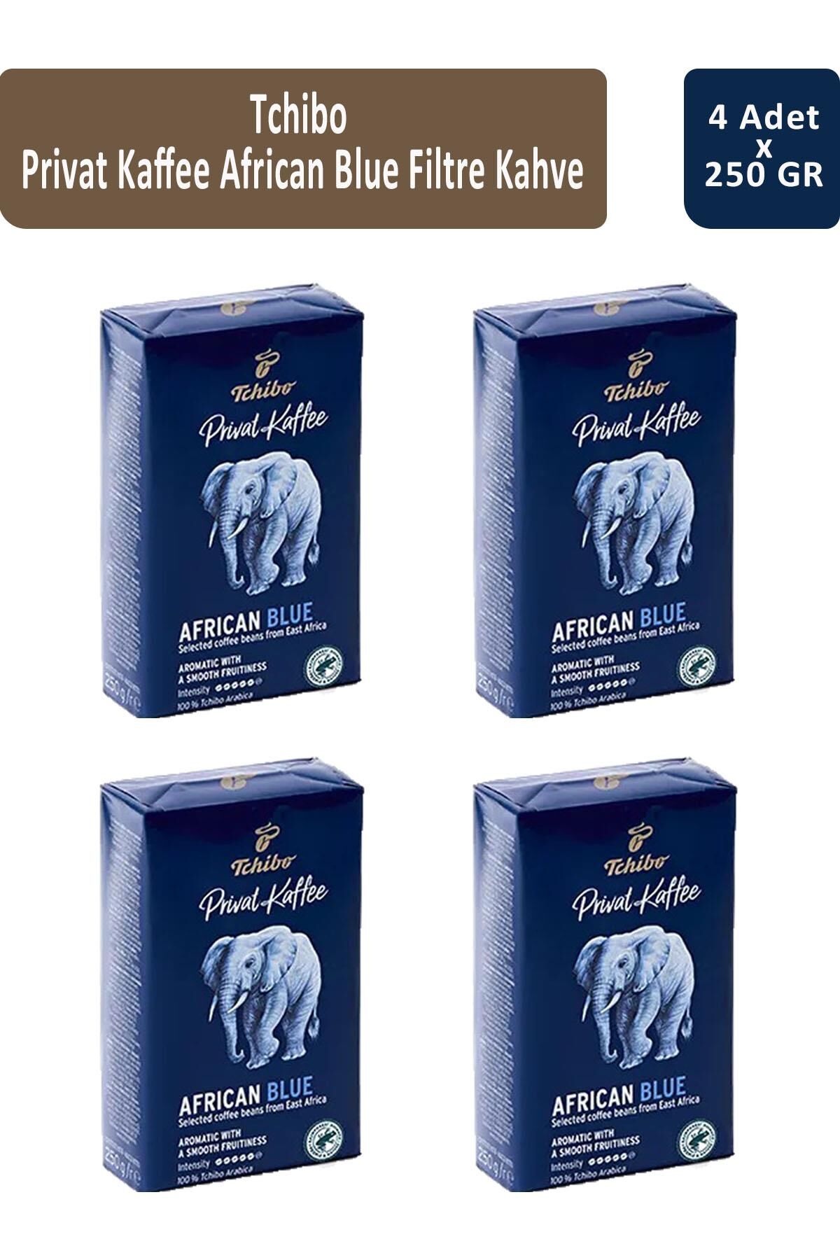 Tchibo Privat African Blue Filtre Kahve 250 gr x 4 Adet