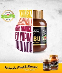 Kakaolu Fındık Ezmesi Tadıbu 330 Gr 4 Adet
