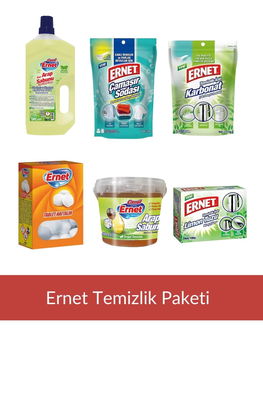Ernet Temizlik Seti