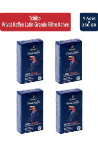 Tchibo Privat Latin Grande Filtre Kahve 250 gr x 4 Adet