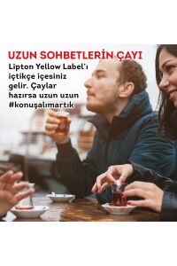 Lipton Yellow Label Dökme Siyah Çay 1000 gr x 2 Adet