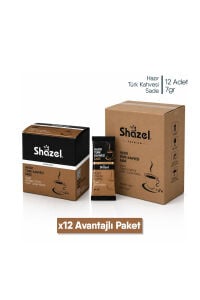 Shazel Hazır Türk Kahvesi Sade x 12 Adet